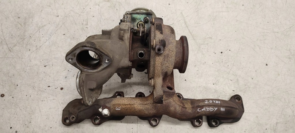 фото №1, Турбонагнетатель dfs vw caddy iii 2,0 tdi