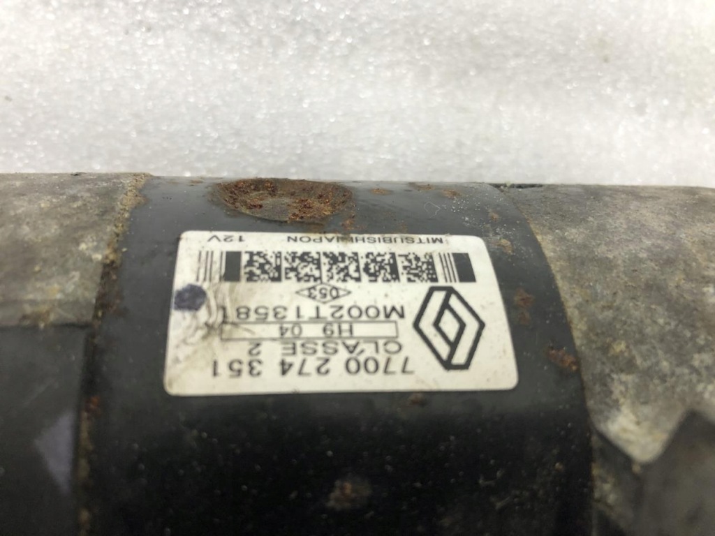 фото №6, Стартер renault clio ii 1.4 7700274351