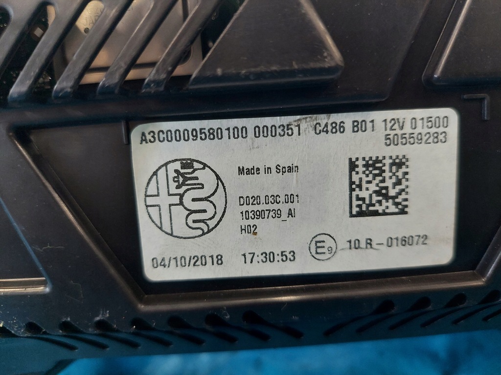 фото №9, Счетчик приборная панель alfa romeo stelvio дизель 50559283