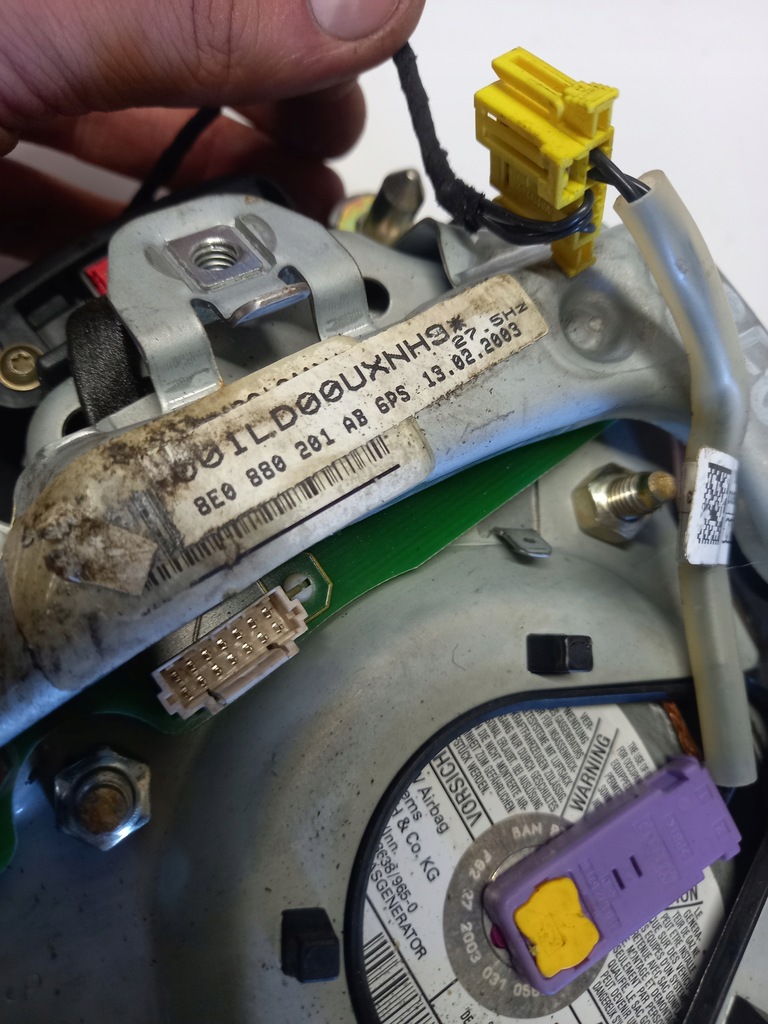 фото №7, Подушка подушка безпеки керма audi a3 8l 8e0880201ab