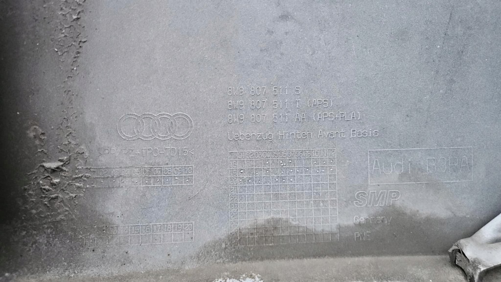 фото №12, Audi a4 b9 a-4 b-9 lift 20-24r. kombi бампер задняя kompletny демонтаж ly9c