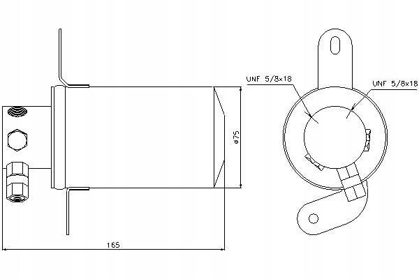 фото №2, Осушувач кондиціонера mercedes c t-model s202 c