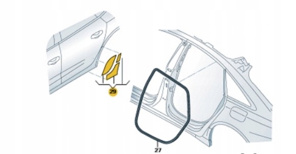 фото №1, Пленка защитная дверь задние audi a6 c8 4k0831447 4k0831448