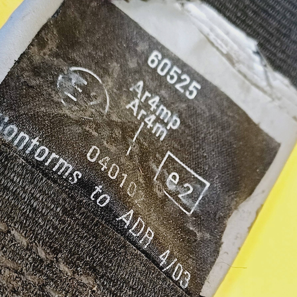 фото №3, Pas безопасности правый перед renault master ii 040102 nr89