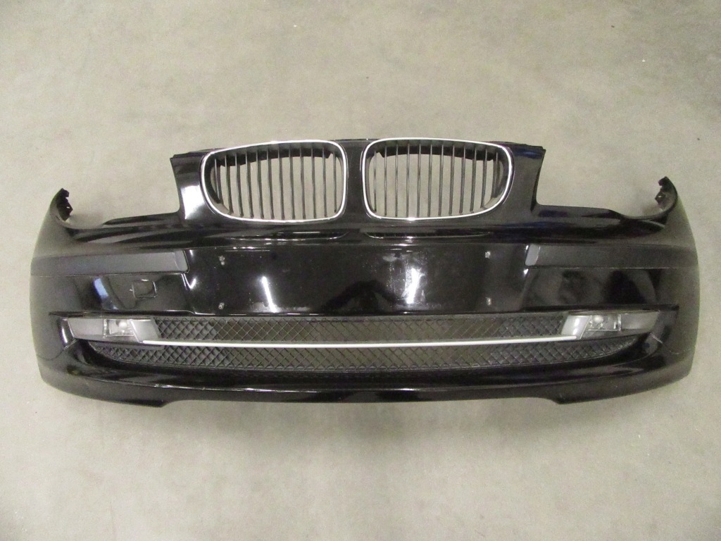 фото №1, Бампер перед передній протитуманні фари bmw 1 e81 e87 lift lci 668 schwarz 2 чорний