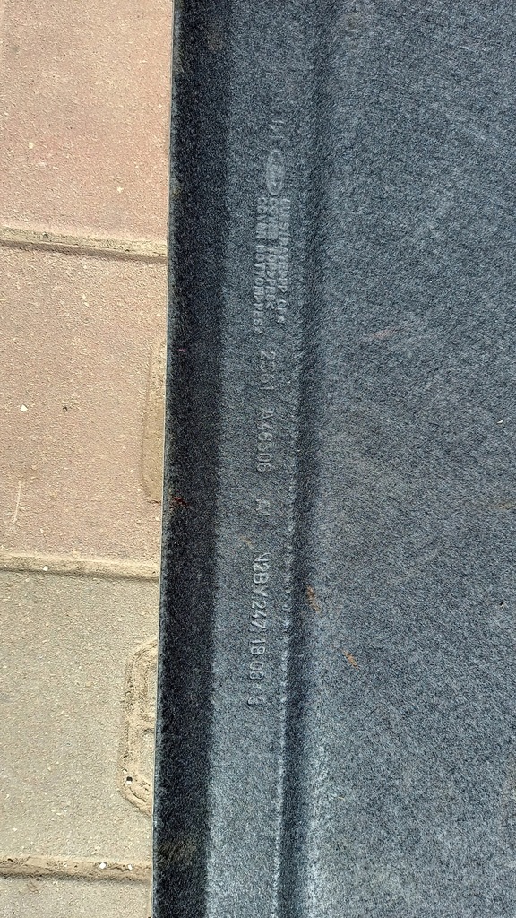 фото №5, Полиця багажника ford fiesta mk6 03r 5d