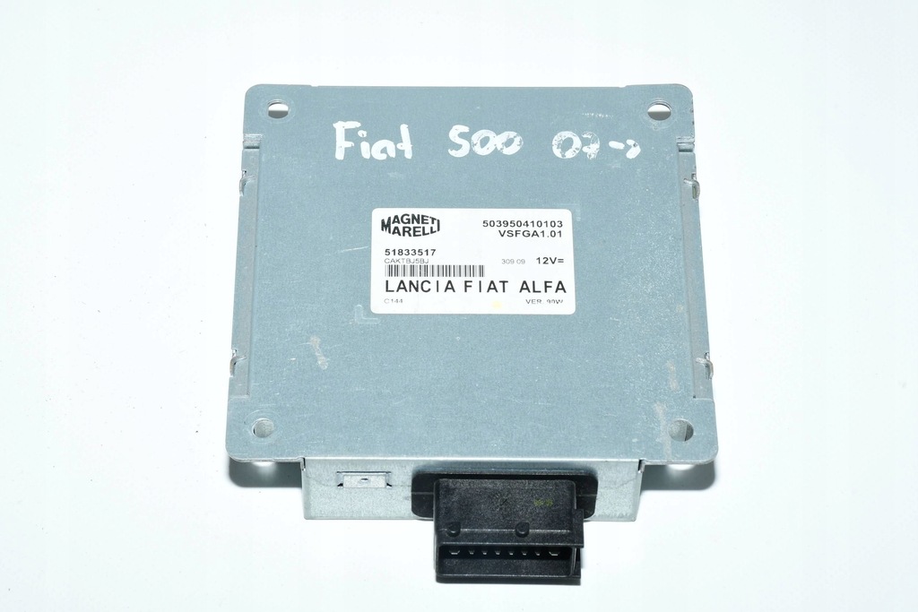 фото №1, Модуль блок керування радіо 51833517 fiat 500 2007-