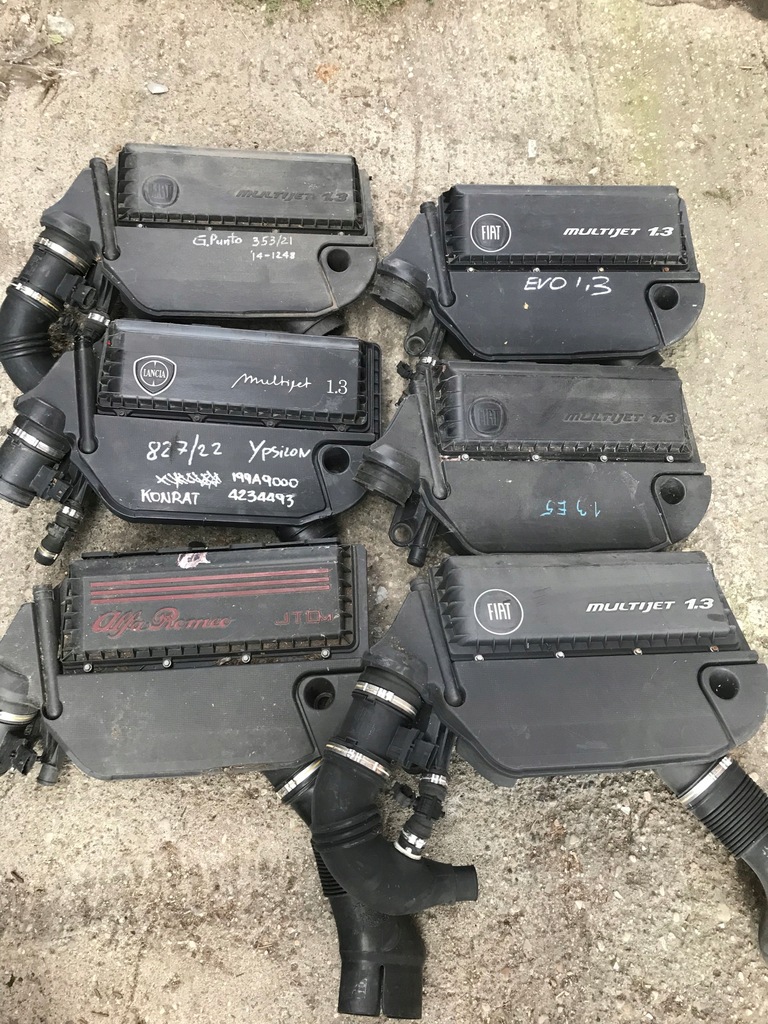 фото №1, Корпус фильтра воздуха grande punto evo 1.3 wwa