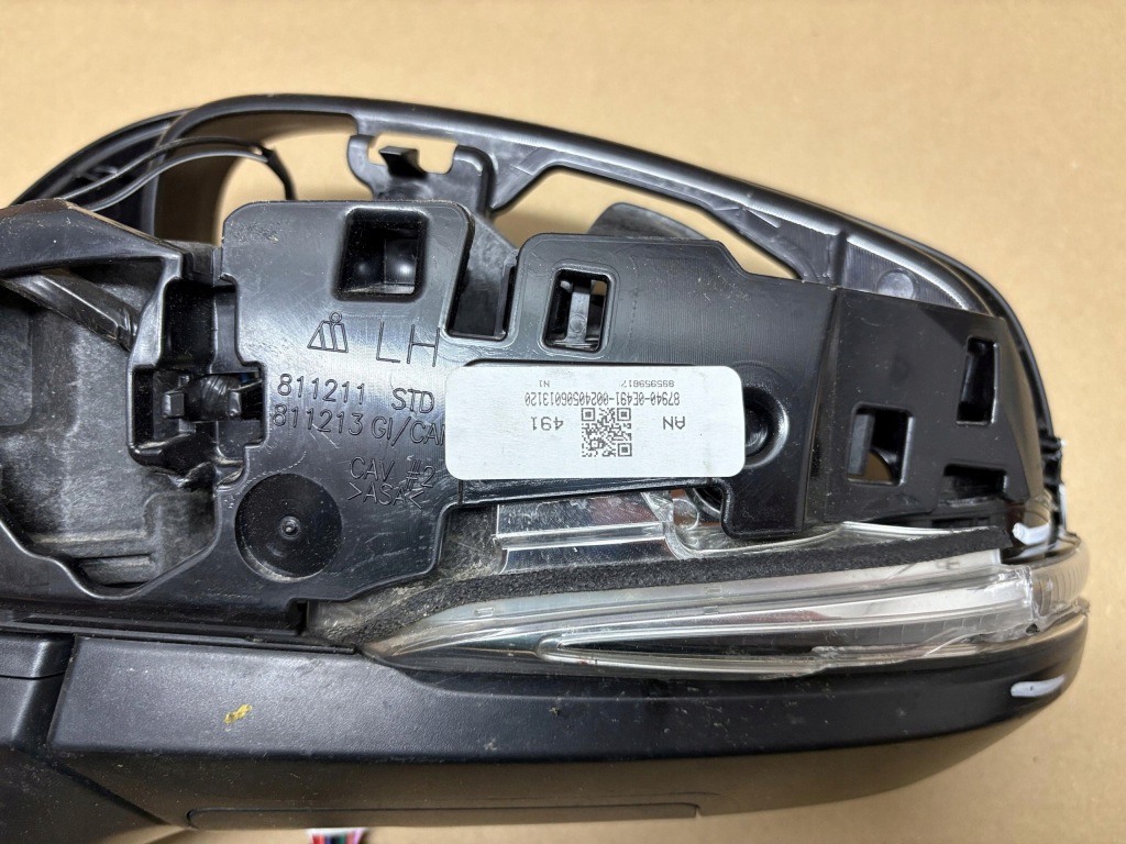 Купити Toyota highlander iv дзеркало зовнішнє ліва 14 pin 87940-0e491