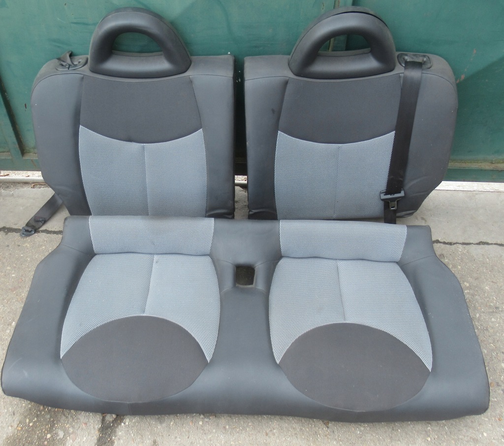 фото №10, Citroen c3 pluriel 08r сидіння заднє сидіння комплект