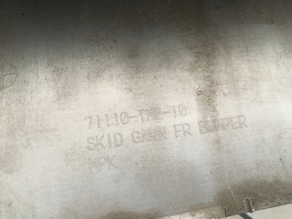 фото №9, Honda cr-v v накладка бампера передній накладка-спойлер перед 71110-tme-t0