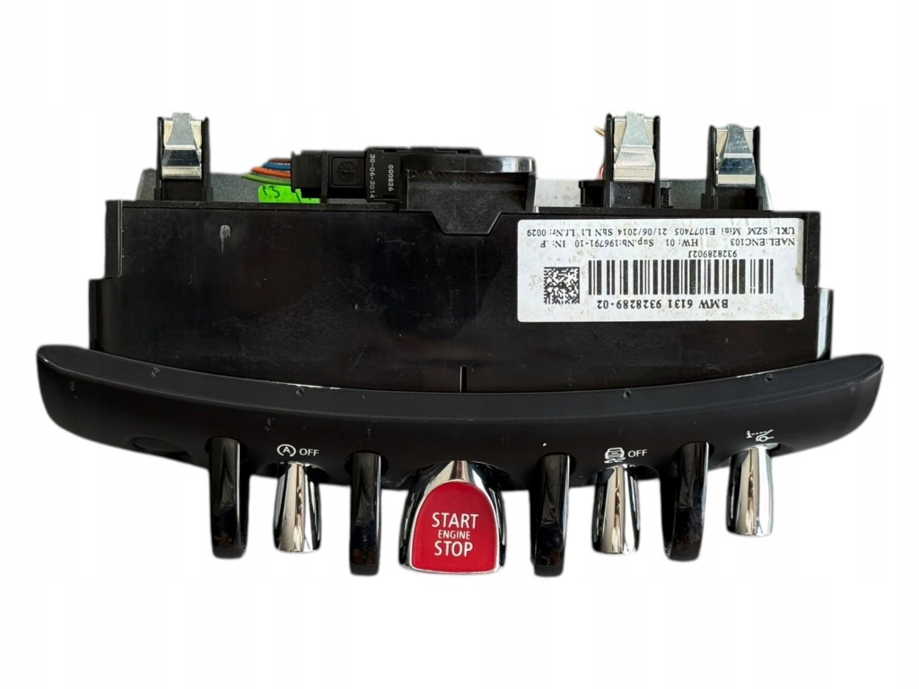 Купить Панель переключателей запуск стоп mini cooper f55 f56 f57 9328289