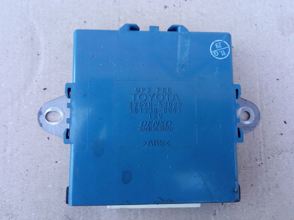 фото №1, Модуль esp 89670-53020 lexus is 220 250
