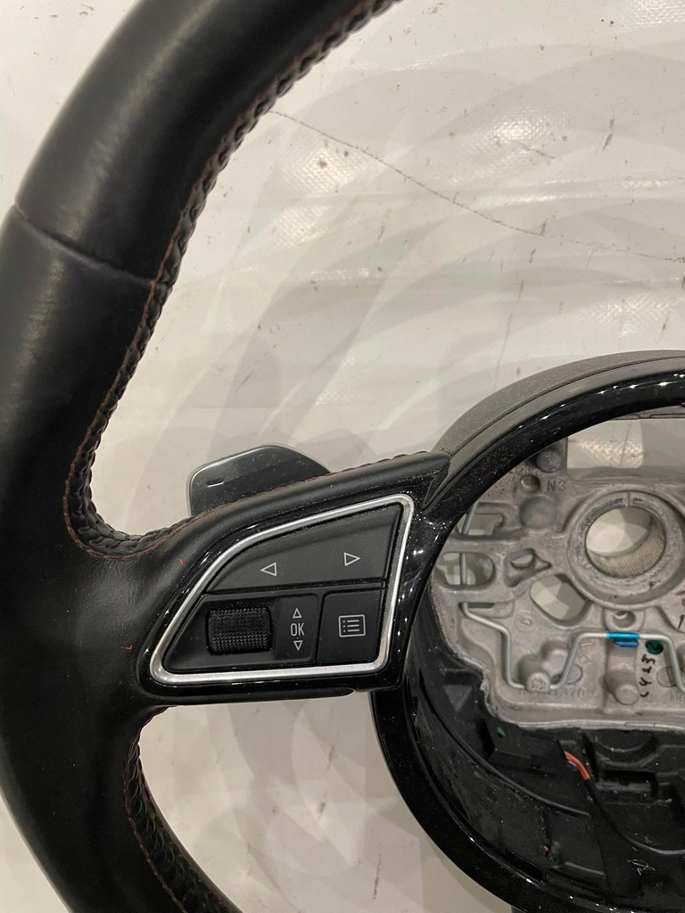 фото №8, Audi s8 d4 lift повітропровід czarna шкіра пелюстки перемикання