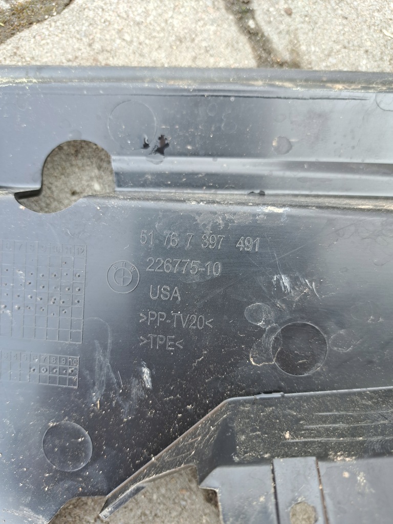 фото №6, Bmw g01 g02 жабо захист крила лампа 7399015