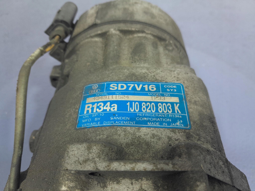 фото №4, Seat leon i toledo ii 1.9 tdi 101 km axr компрессор кондиционера 1j0820803k