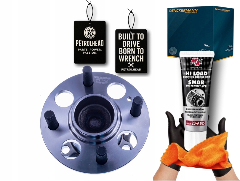 фото №1, Ступица колеса с подшипник hyundai accent iv 10- kia pic #petrolhead pro+ kit7