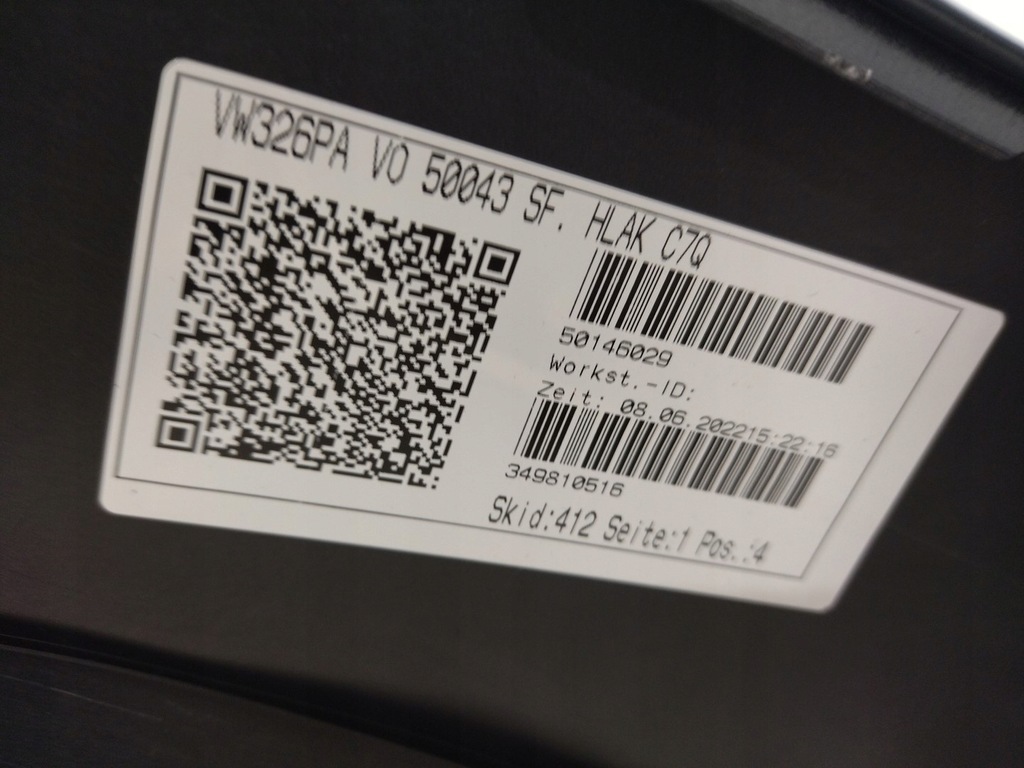 фото №15, Бампер перед 4pdc джгут колір lc7q vw tiguan ii 5na 2015+