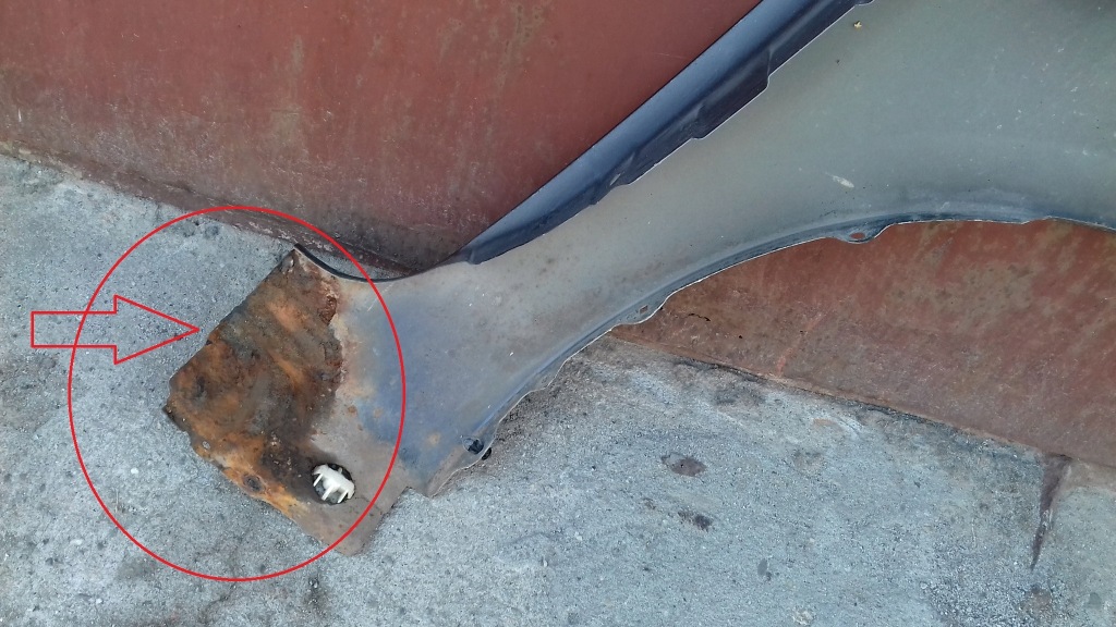 фото №9, Крила лівий перед передній mazda 3 bk hb 03- 28b