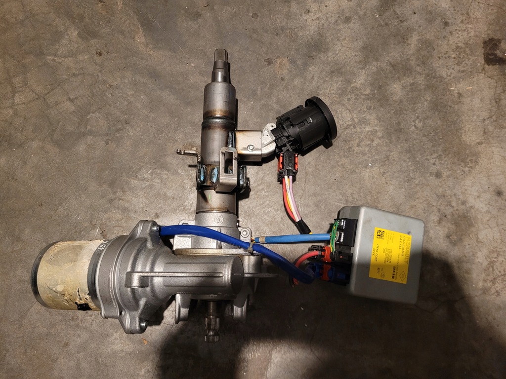 фото №1, Колонка усилитель электрический renault twingo ii