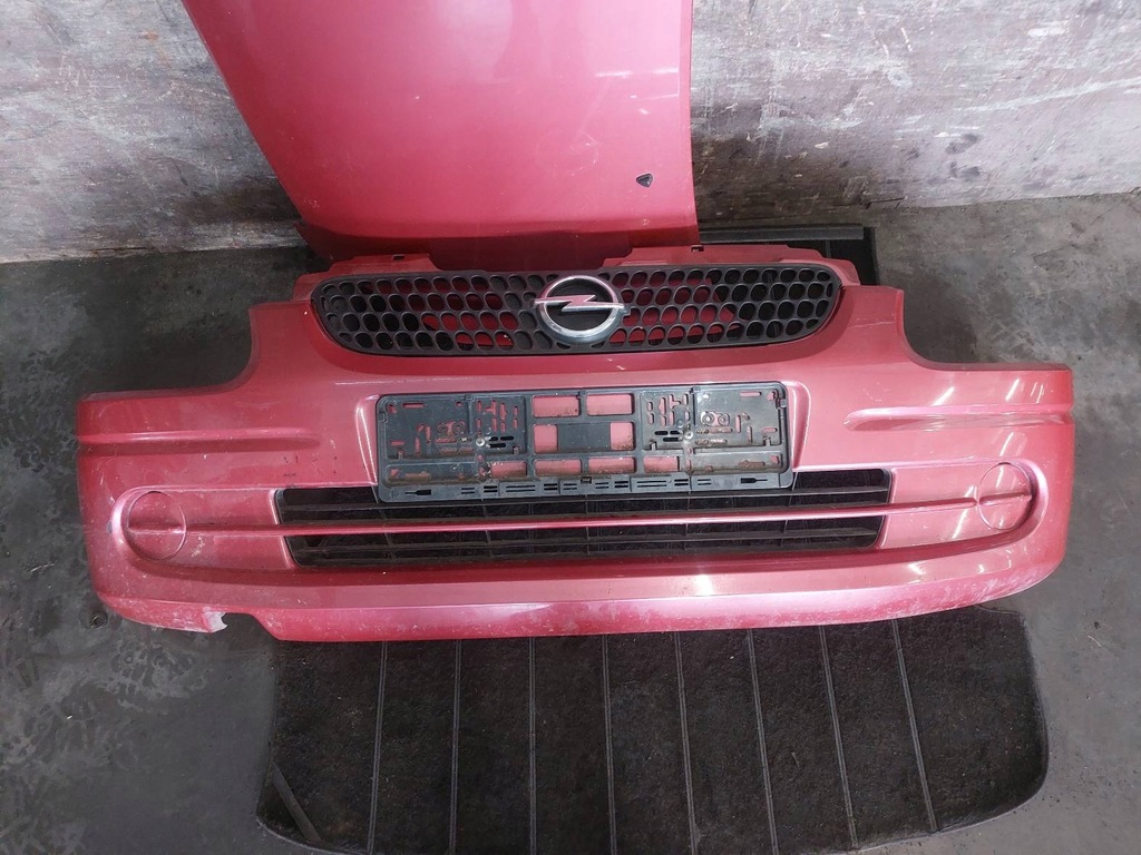 фото №11, Kompletny перед капот бампер лампа крыло opel agila a z586