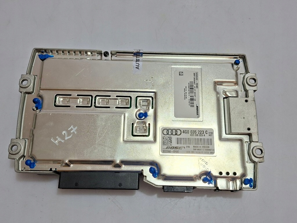 фото №8, Audi a6 c7 s6 4g a5 усилитель bose аудио 4g0035223c проверенный sprawdzany
