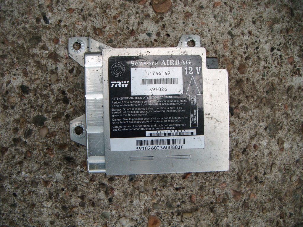 фото №8, Fiat croma 05-11 консоль приборная панель подушки безопасности комплект