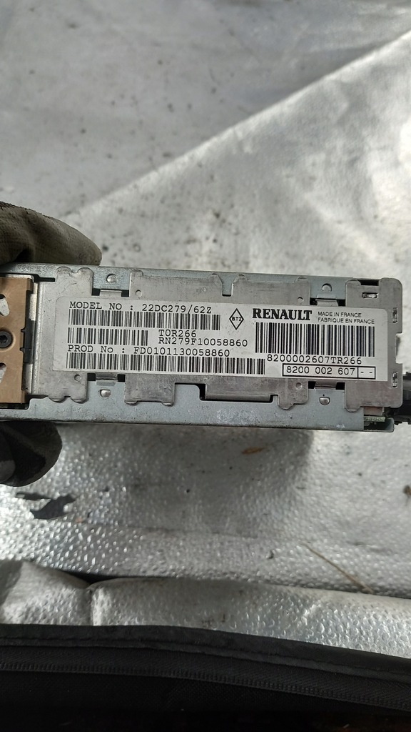 фото №3, Радио renault laguna 1.6b ii 01r 8200002607