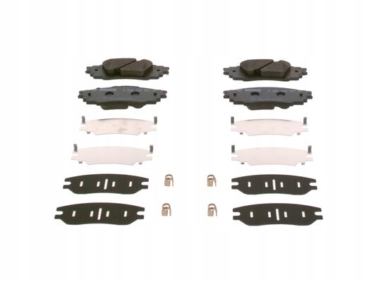 фото №3, Bosch тормозные диски тормозные колодки задняя lexus es, nx, rav 4 v, ch-r, corolla, prius 281mm