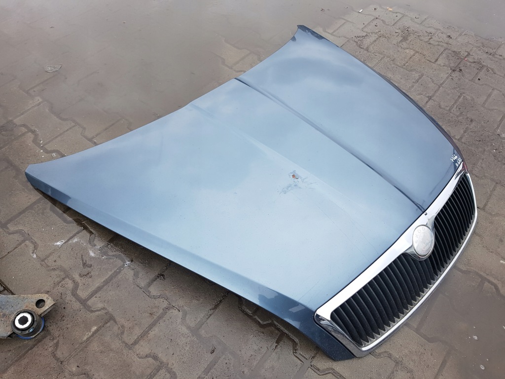 фото №4, Skoda octavia 2 ii 04-07r капот решётка радиатора 9901