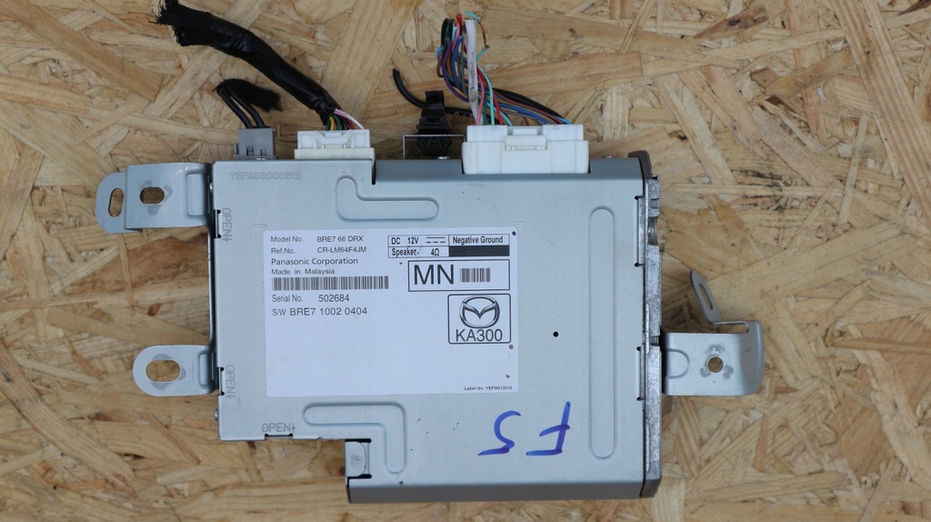 фото №1, Mazda 3 модуль радіо блок керування 2015 bm