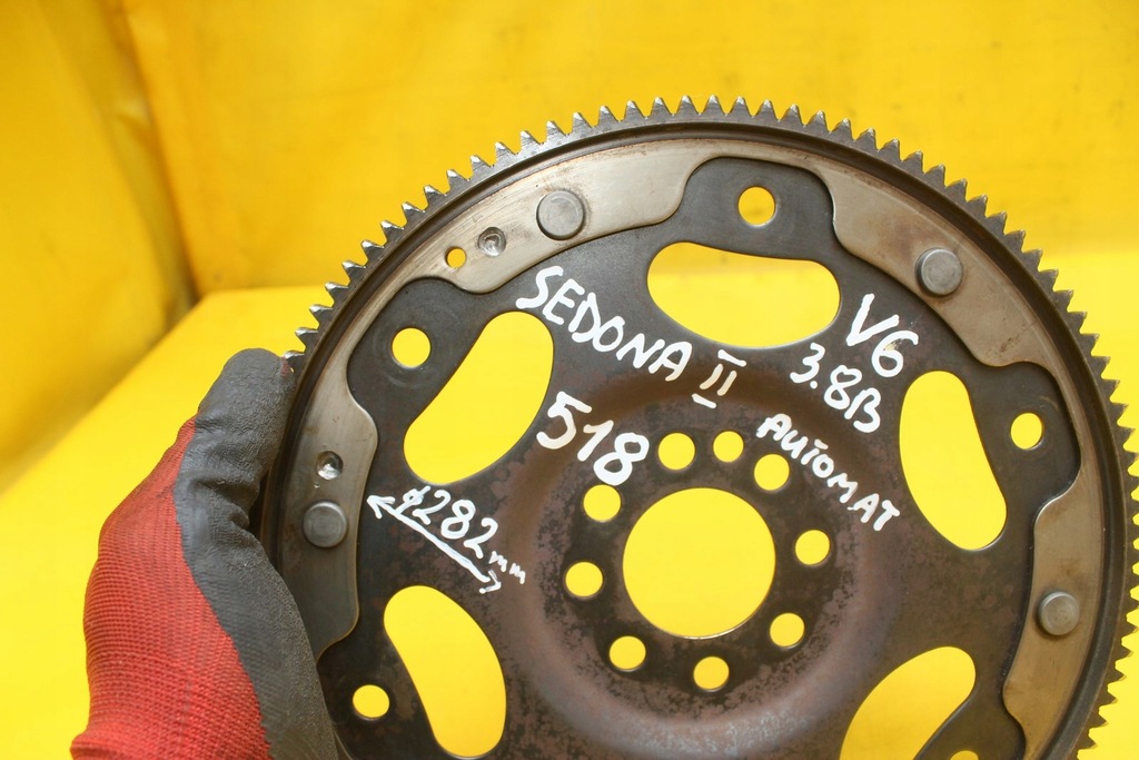 фото №5, Венец сцепления kia sedona ii carnival ii 3.8 b