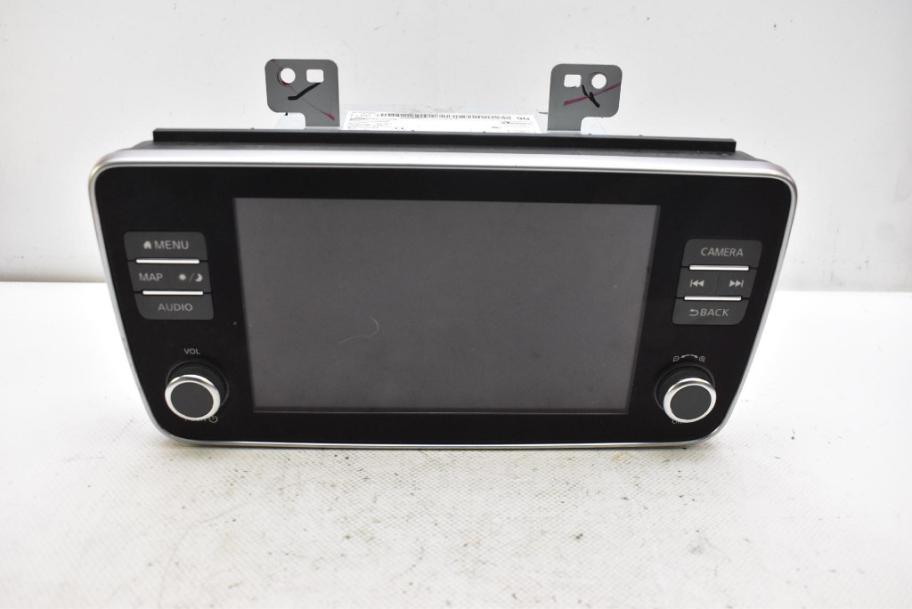 фото №1, Радио радиопроигрыватель cd aux navi 259155sr0b nissan leaf 2 ii ze1 17-21