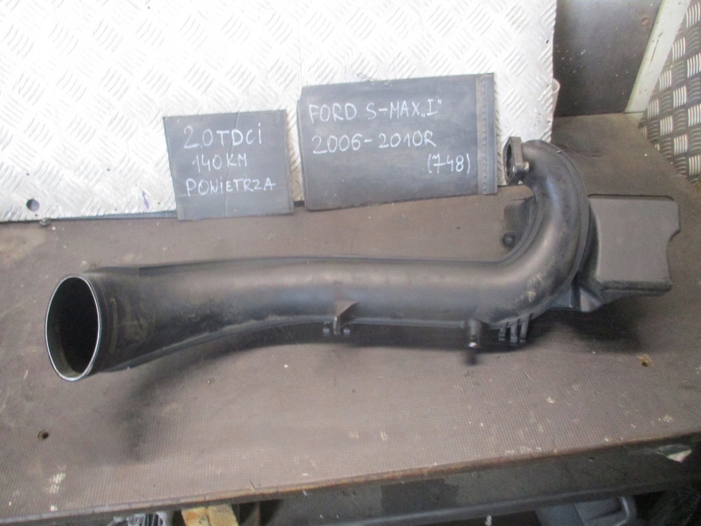 фото №6, Труба повітря ford smax 2.0tdci 140km 6g919c623eh