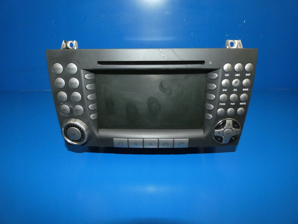 фото №1, Mercedes slk w171 r171 радио навигация монитор gps