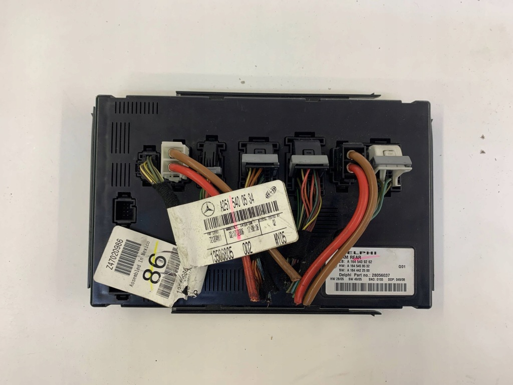 фото №3, Модуль блок управления sam mercedes r w251 3.0 cdi a1645409262 a1645459532
