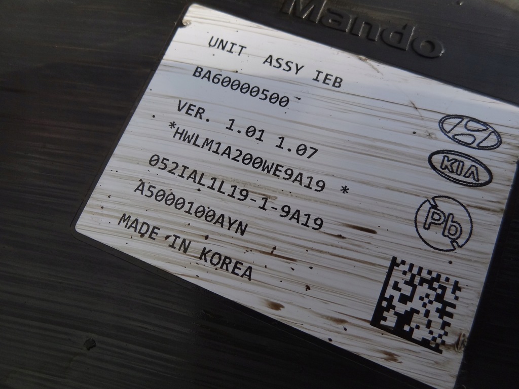 фото №6, Kia niro ev e-niro 2021r lift насос гальмівна abs 58500-q4400 europa org