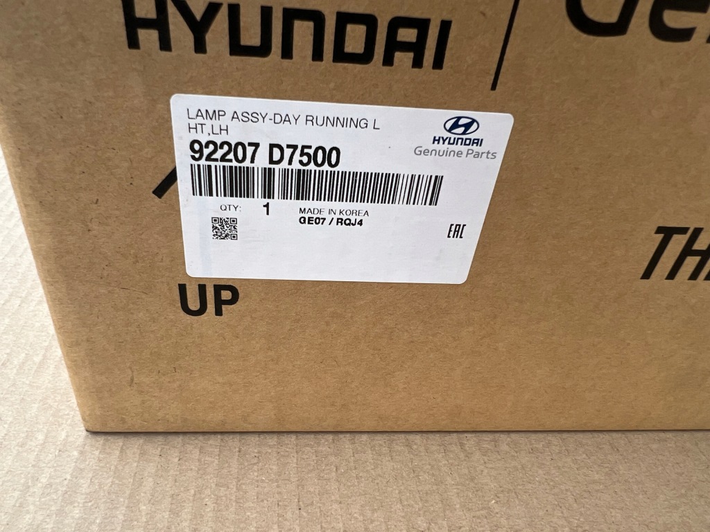 Tucson 3 рестайлинг  18- противотуманная фара led левый drl новый Цена