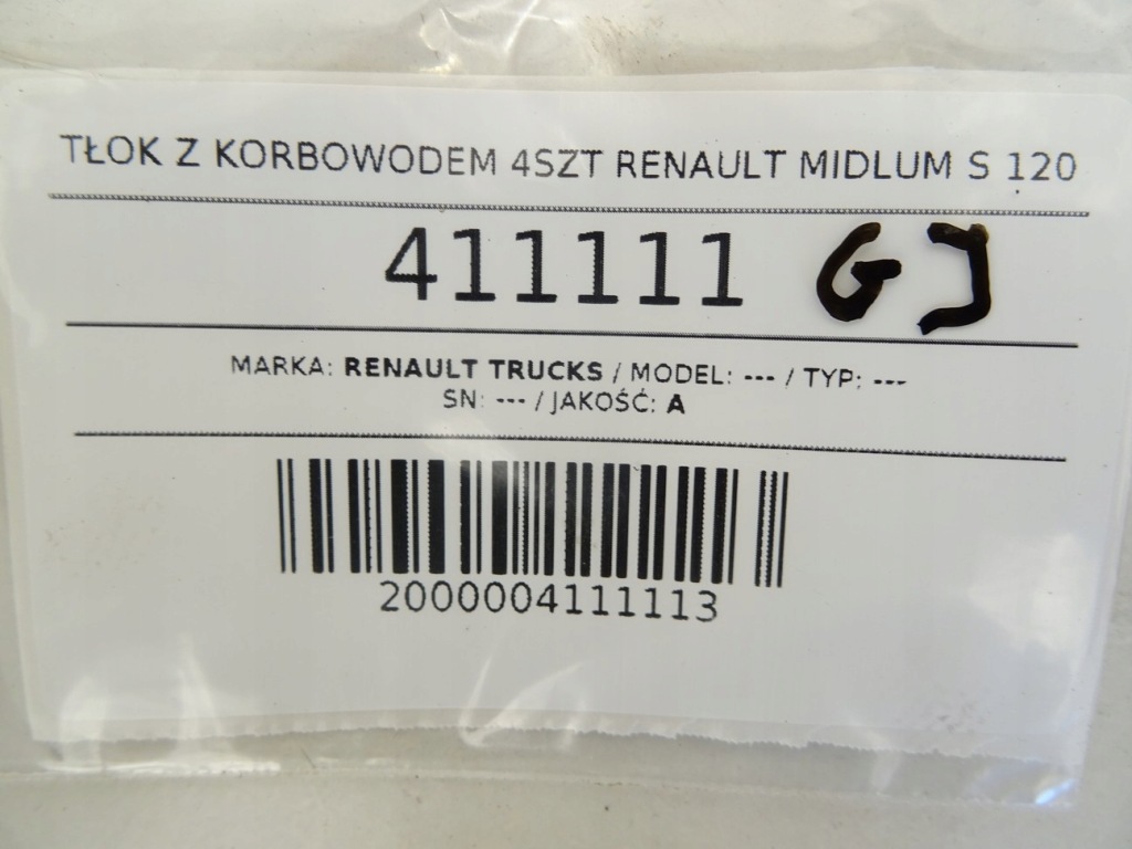 фото №10, Поршень з шатун renault trucks midlum km