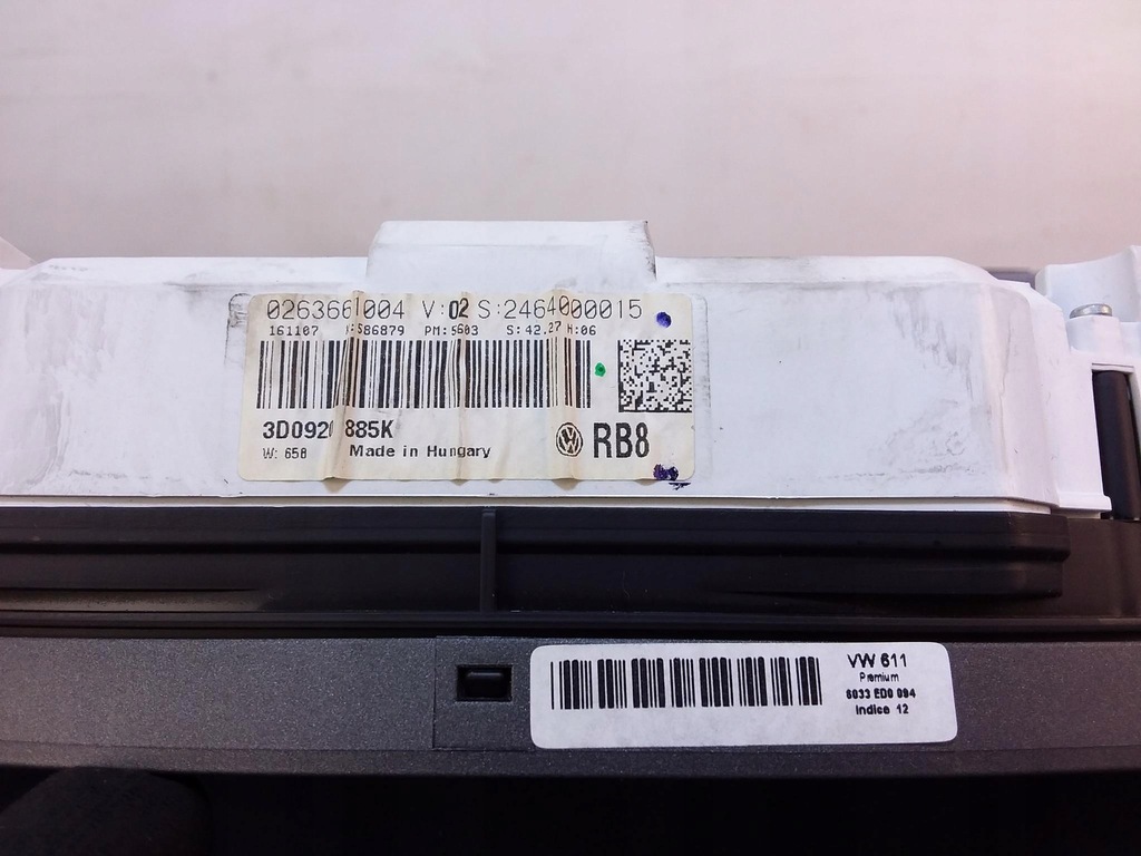 фото №5, Vw phaeton 3.0 tdi счетчик приборы 3d0920885k