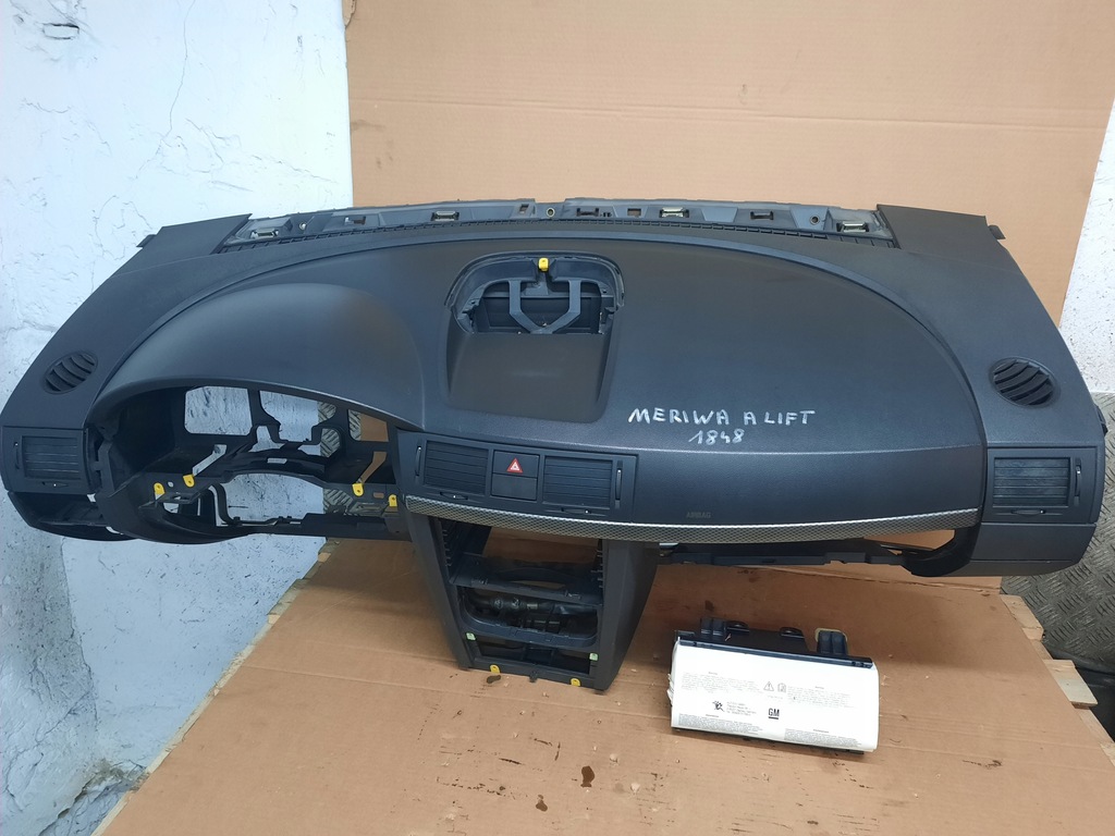 фото №1, Meriva a lift приборная панель приборная консоль air bag