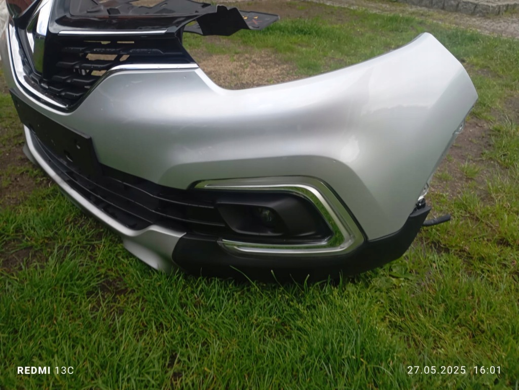 Бампер передній kompletny captur lift 17 bixui білий перламутр Зі Шроту