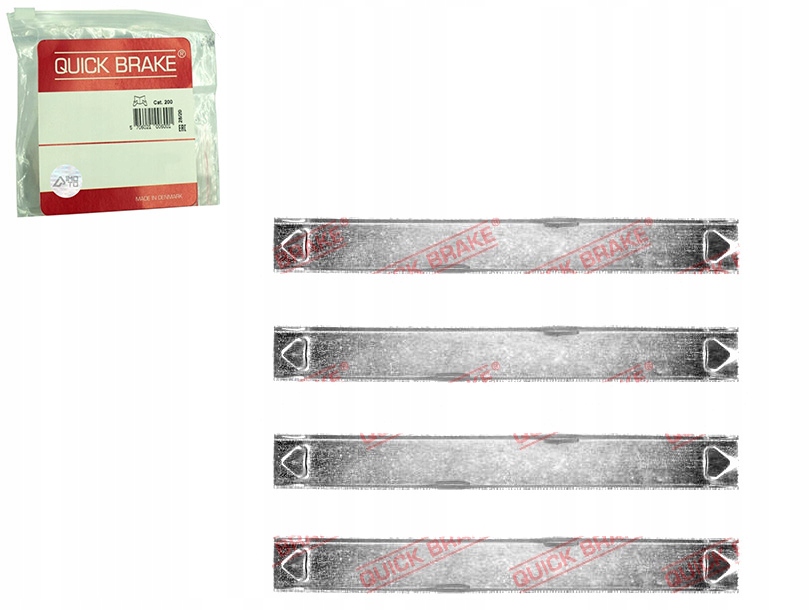 фото №1, Набор монтажный тормозных колодок задняя jeep commander grand cherokee iii