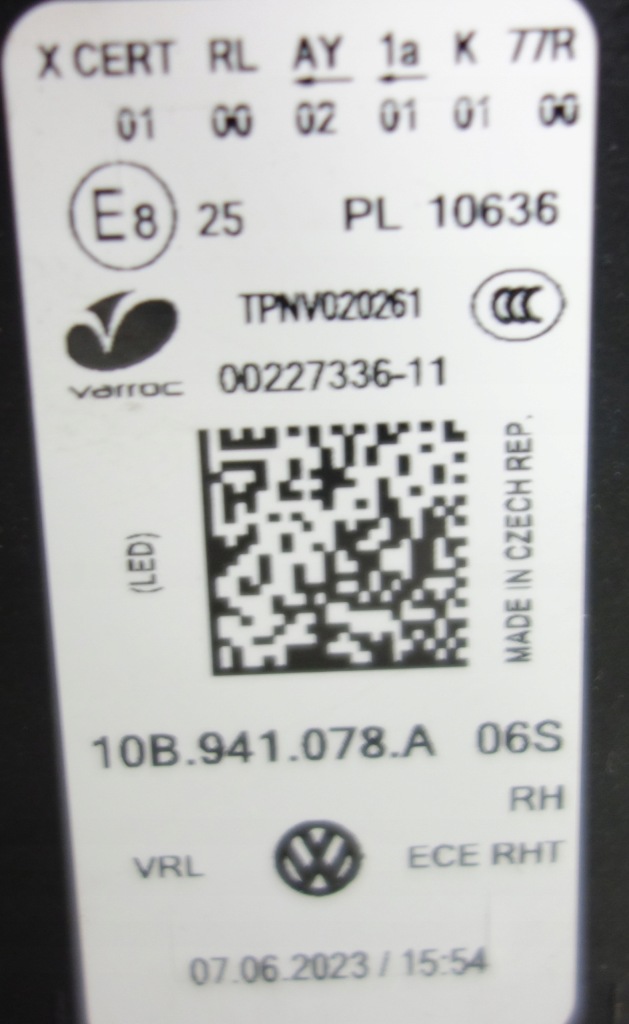 фото №16, Vw id3 id i3 2019-2022 10a807221 бампер перед передний + лампы full led