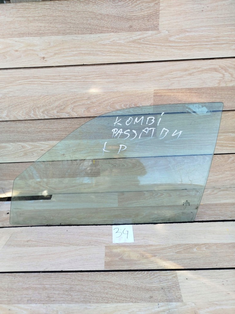 фото №1, Скло бічна двері лівий перед volkswagen passat b4 kombi