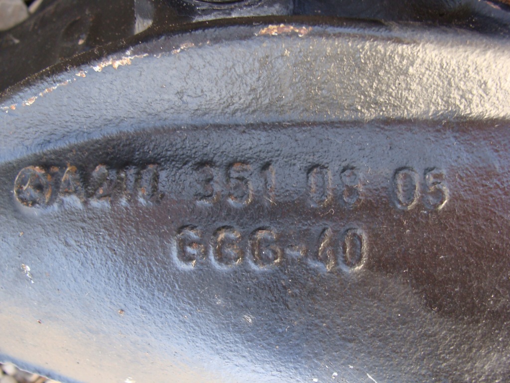 фото №7, Міст задня mercedes c-klasa w203 a2103510805 2;65