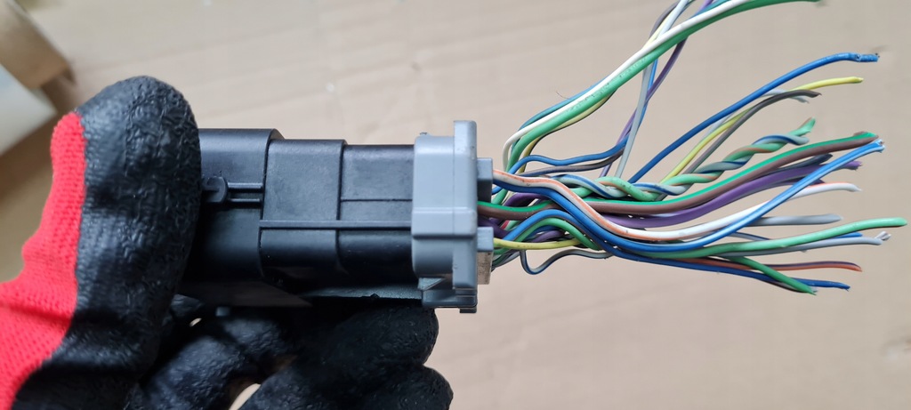 фото №7, Mustang vi lift gt штекер колодка соединитель 29pin ford