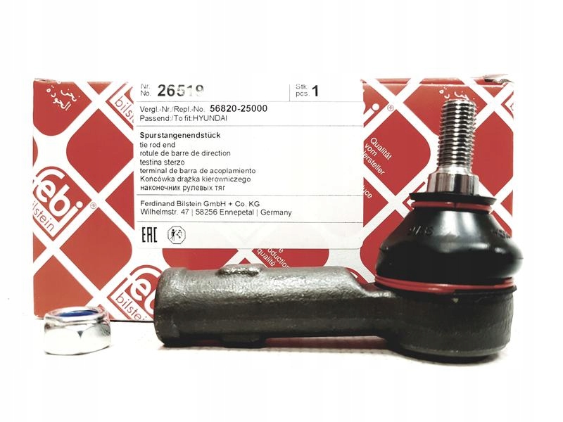 фото №2, Febi bilstein 26519 наконечник тяга кермовий поперечний