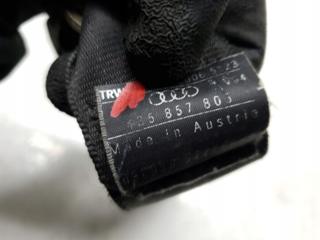 фото №4, Pas безпеки правий задня audi a6 c5