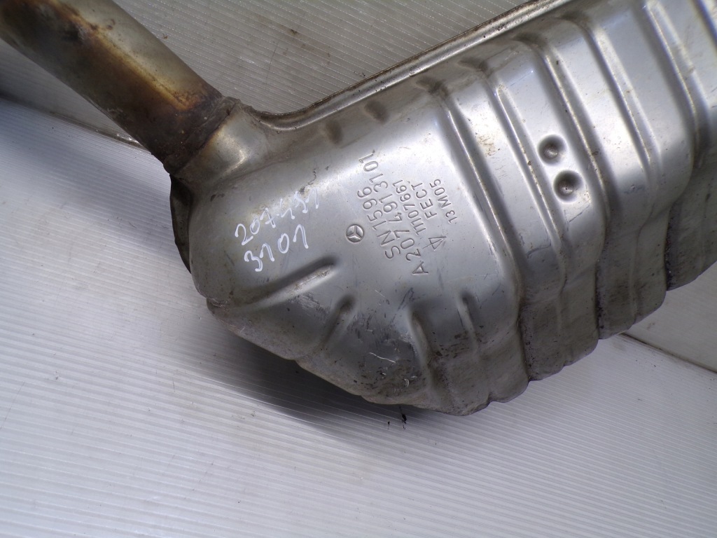 фото №5, Вихлоп гасник правий mercedes w207 lift 2074913101